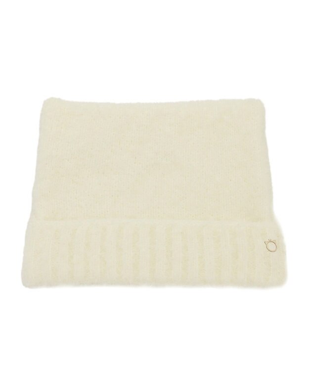 MOONBAT PAUL&JOE ACCESSOIRES(ポール&ジョー)ネコミミ シャギー ニット帽 ホワイト