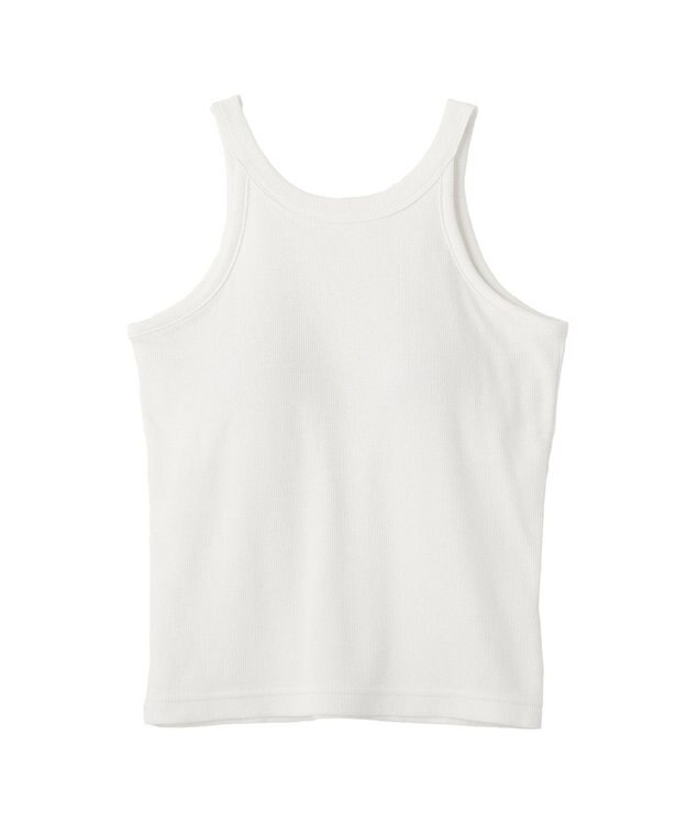 earth music&ecology アメスリテレコタンクトップ Ivory