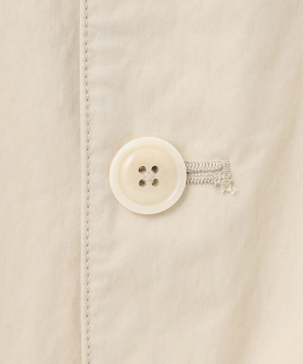 J.PRESS MEN ライトツイルワッシャー デッキパーカー アイボリー系