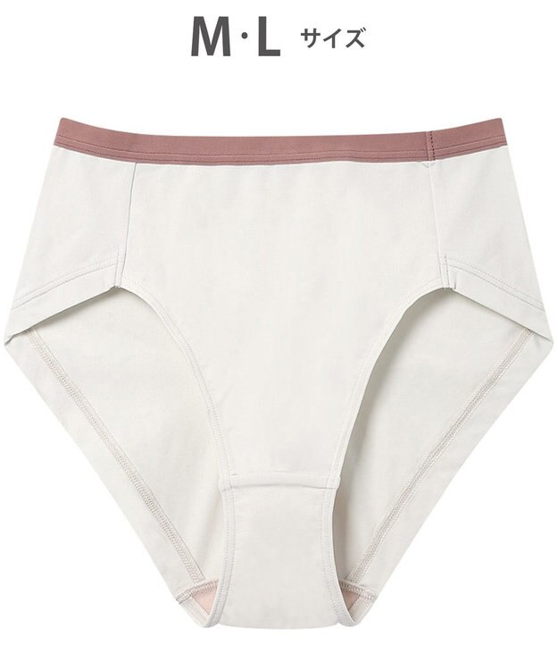 WACOAL WEB限定 ショーツ 【ハグするブラ】 BMM700とペア はきこみ丈ふかめ 段差ができにくい(後ろ裾) レディース PMM600 /ワコール アイボリー
