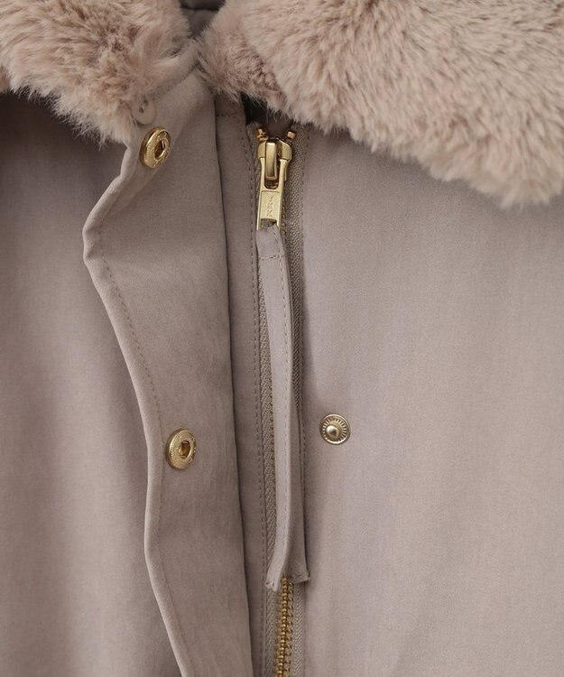 Green Parks ・ＥＬＥＮＣＡＲＥ　ＤＵＥ　中綿モッズコート Beige