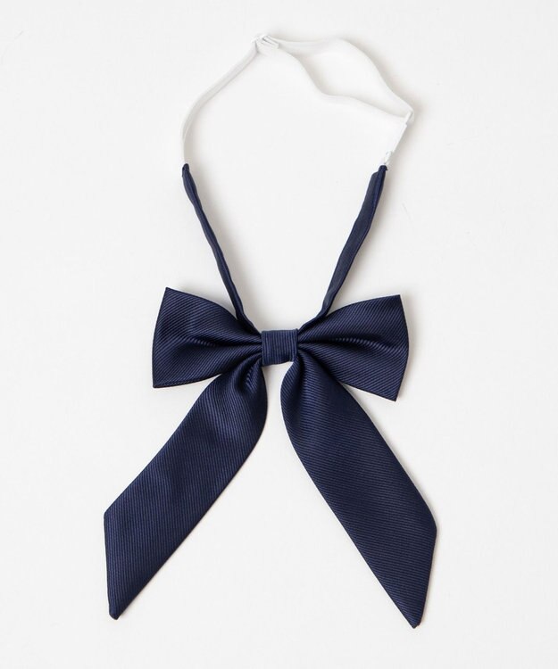 WEGO 【SCHOOLITEM】セミロングスクールリボン ネイビー