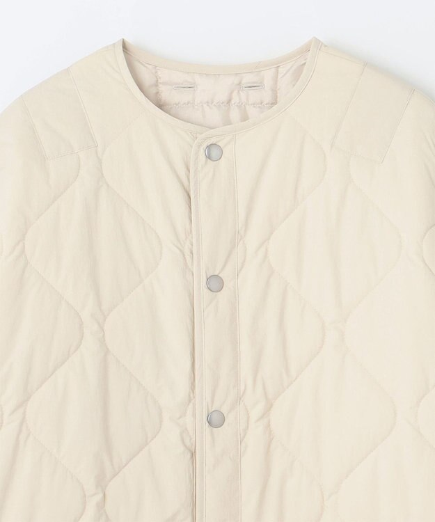 NAVE ライナーキルトアウターsize2 アイボリー系