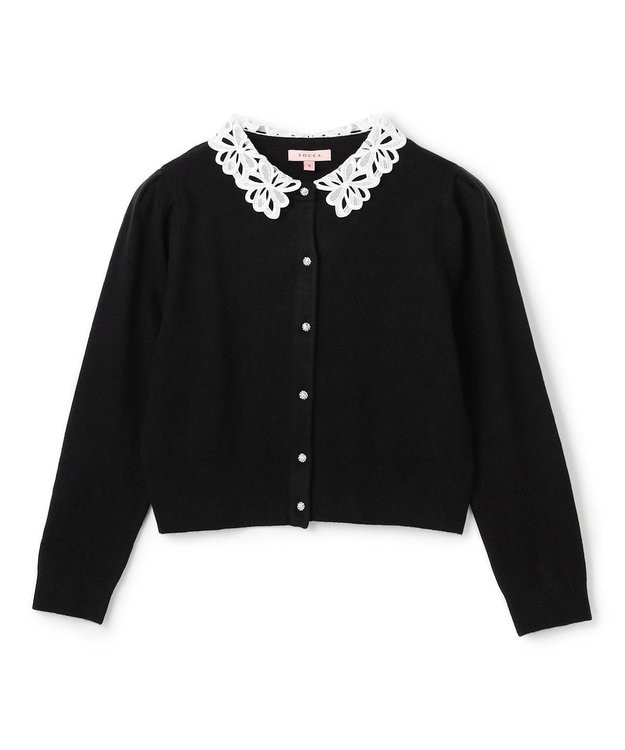 TOCCA 【百田夏菜子さん着用】MOONLIT MUSE カーディガン ブラック系