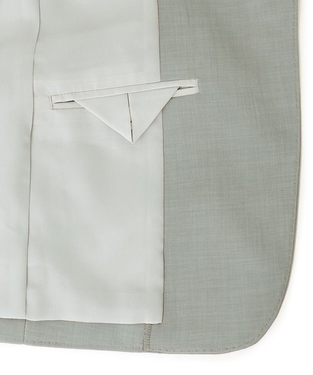 ICB 【洗える】 SummerSuit テーラードジャケット ライトグリーン系