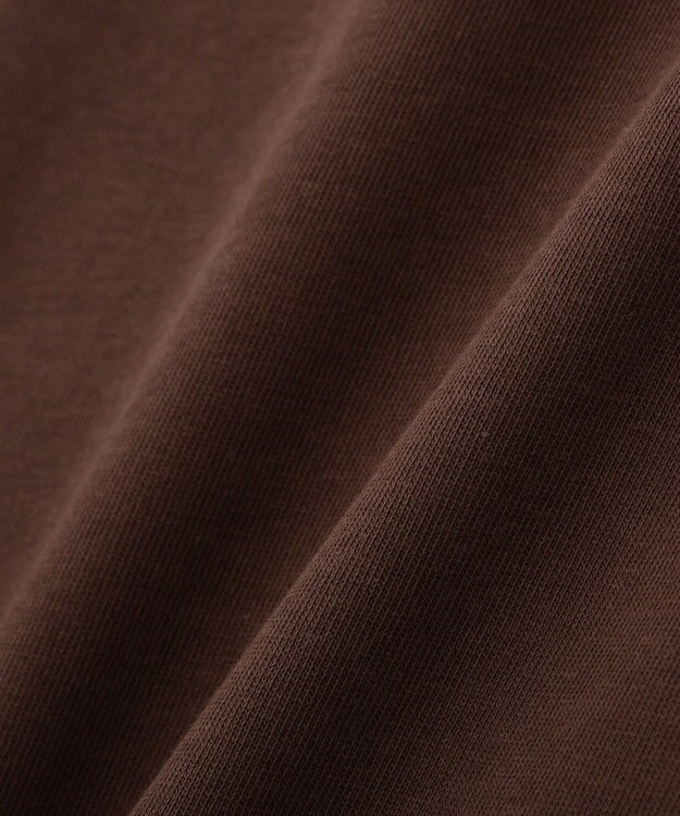 earth music&ecology 【遮熱・接触冷感・UVカット】フレンチスリーブTシャツ Brown