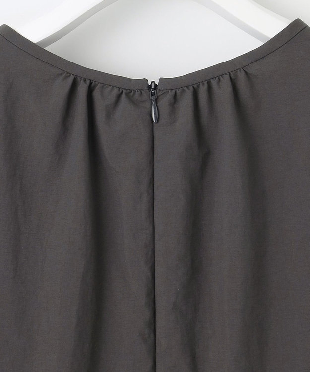 自由区 【カタログ掲載・WEB限定・接触冷感・UVカット・洗える】ファンクショナル ドレス セピア