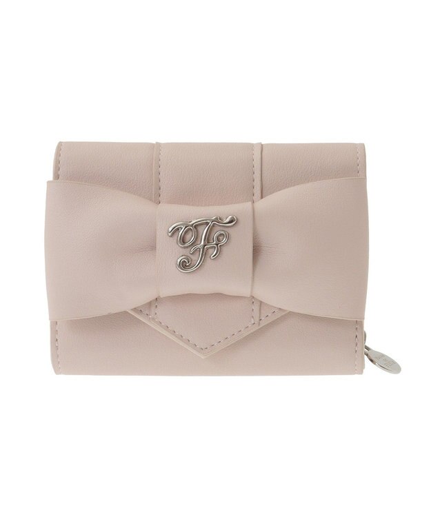 Maison de FLEUR ベルトリボンミニウォレット Pink