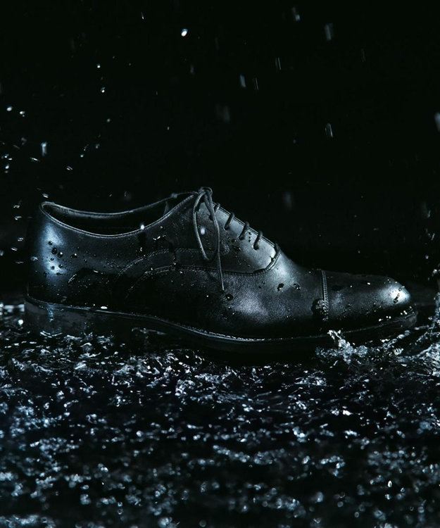 REGAL FOOT COMMUNITY 【ケンフォード】KN82 ストレートチップ GORE-TEX ビジネスシューズ ブラック