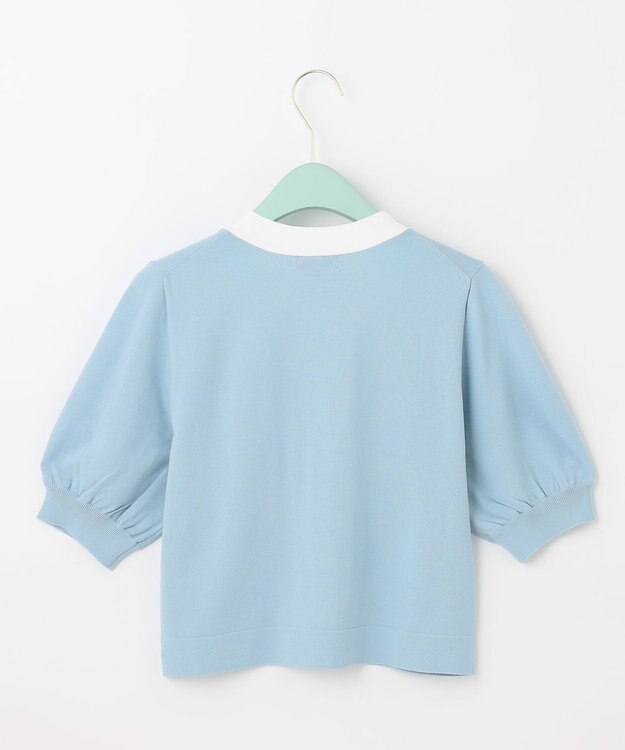 TOCCA 【接触冷感＆洗える】RAINBOW カーディガン ブルー系