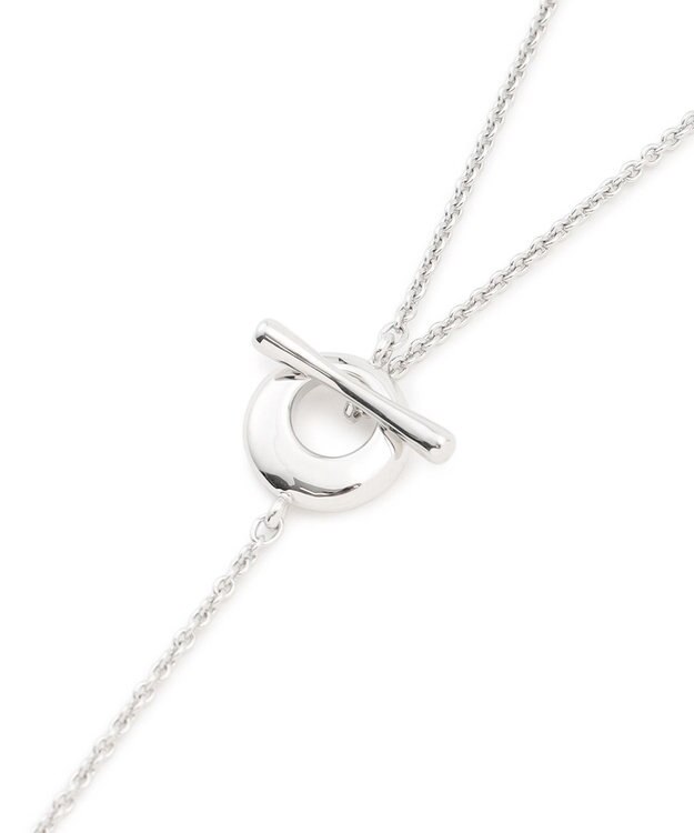 23区 【WEB&一部店舗限定】ミニトップラリエット ネックレス シルバー系