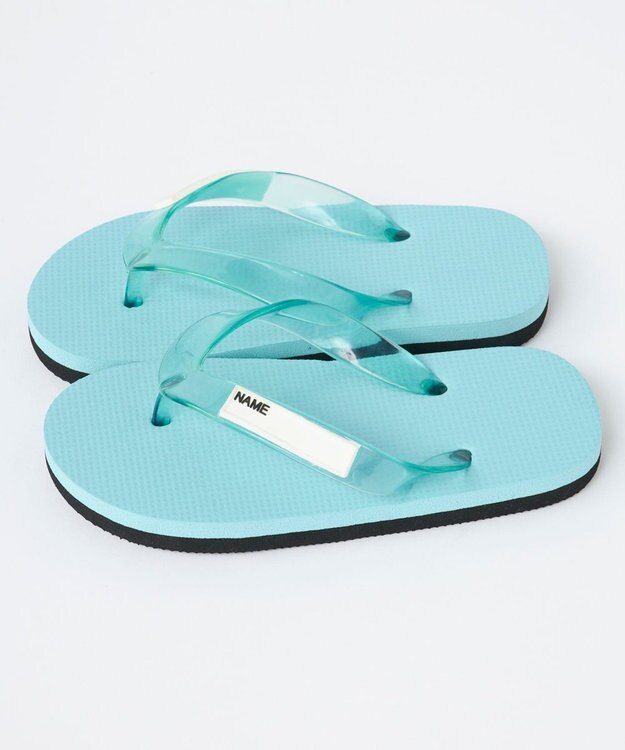 OP／FILA 【Ocean Pacific】名前が書けるビーチサンダル サックス