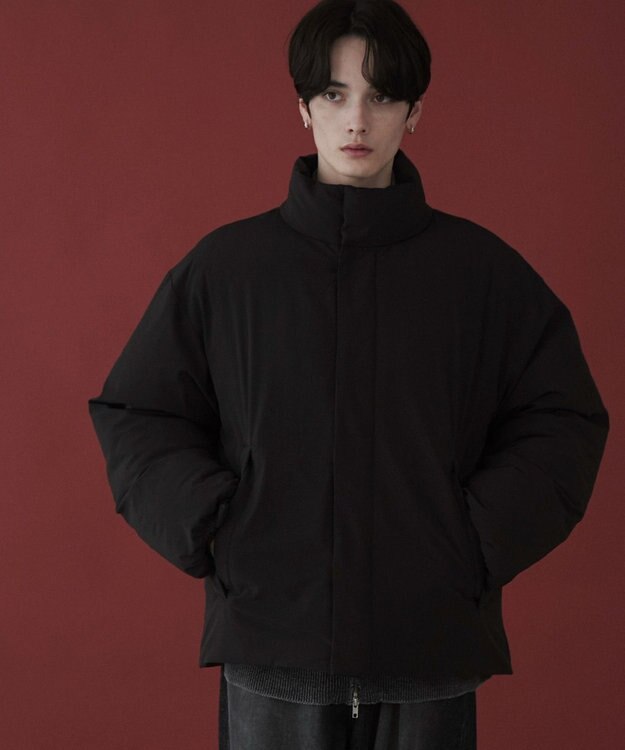 WEGO 【ユニセックス着用ITEM】ショートパデッドブルゾン ブラック