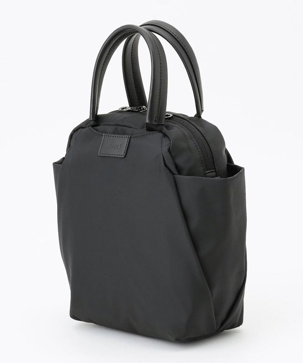 Y'SACCS 【ナイロンタフタ】トラベル2WAYミニボストン ブラック