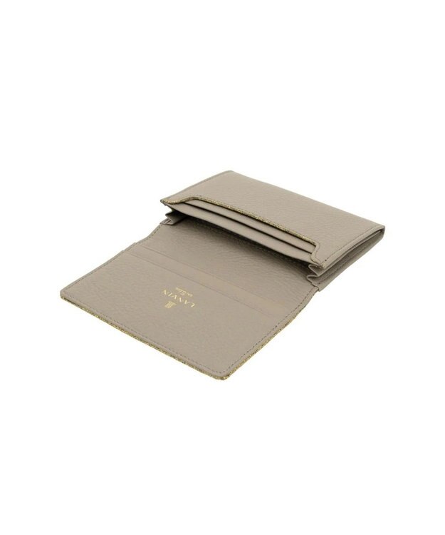 LANVIN en Bleu メラニー 名刺入れ グレージュ