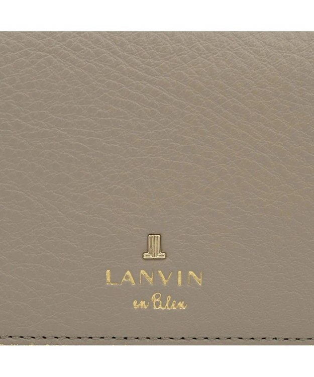 LANVIN en Bleu メラニー 名刺入れ グレージュ
