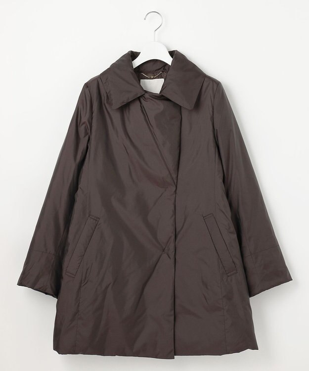 自由区 S 【撥水加工・洗える】ステッチレスダウン コート ブラウン