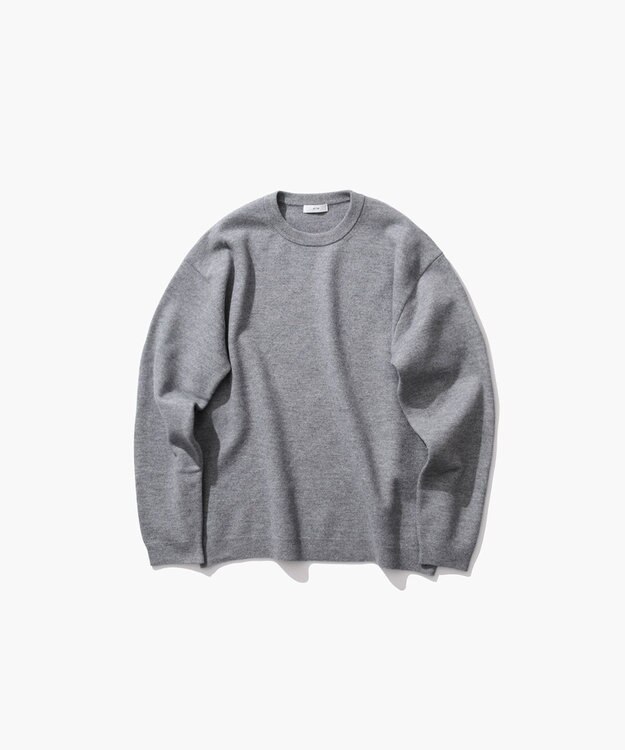 FINE WOOL MELTON | クルーネックセーター - UNISEX / ATON