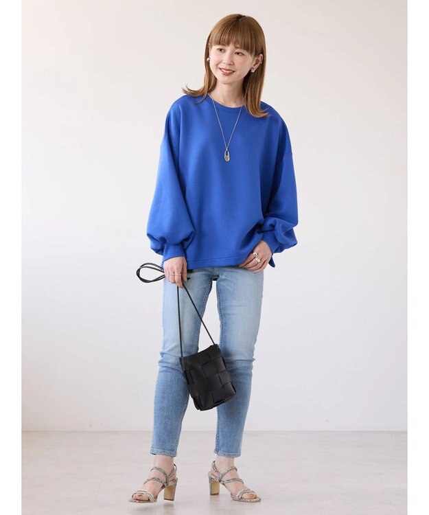 AMERICAN HOLIC サイドＺＩＰポンチプルオーバー Blue