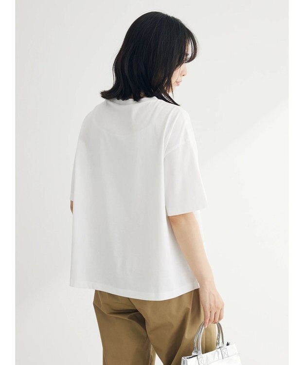 Green Parks フェミニンロゴボックスＴシャツ Light Green