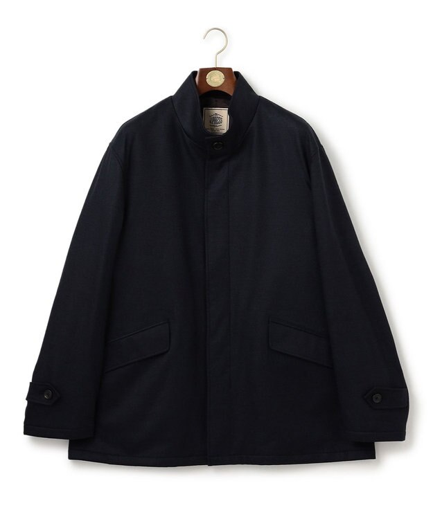 J.PRESS MEN 【KING SIZE】ウールバランサーショートカーコート ネイビー系3
