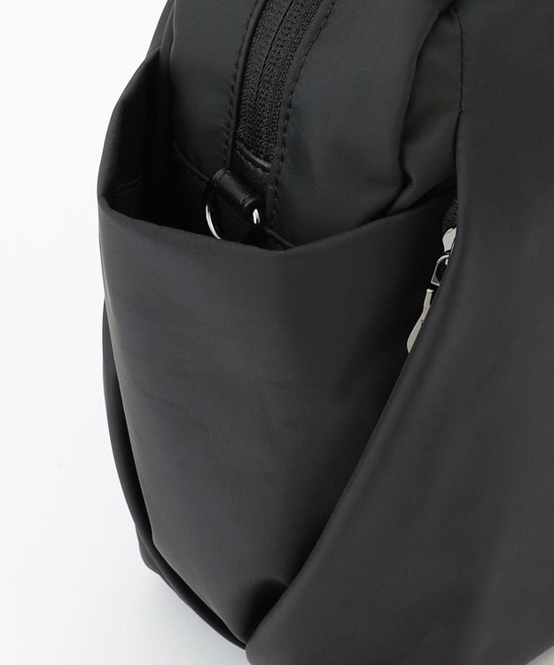 Y'SACCS 【ナイロンタフタ】トラベル2WAYミニボストン ブラック