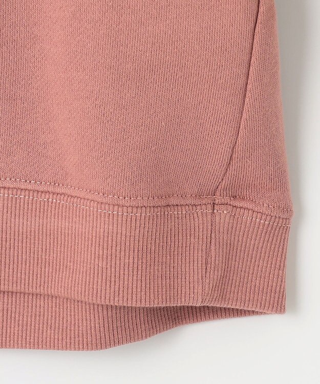 ANY KIDS 袖フリル ロゴ トレーナー ピンク