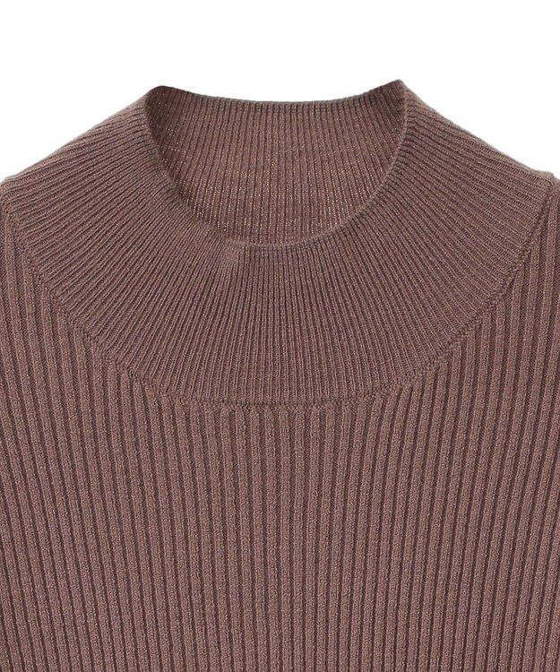 earth music&ecology ニットミニワンピース Mocha