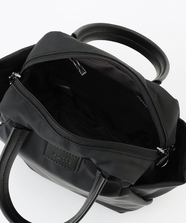 Y'SACCS 【ナイロンタフタ】トラベル2WAYミニボストン ブラック
