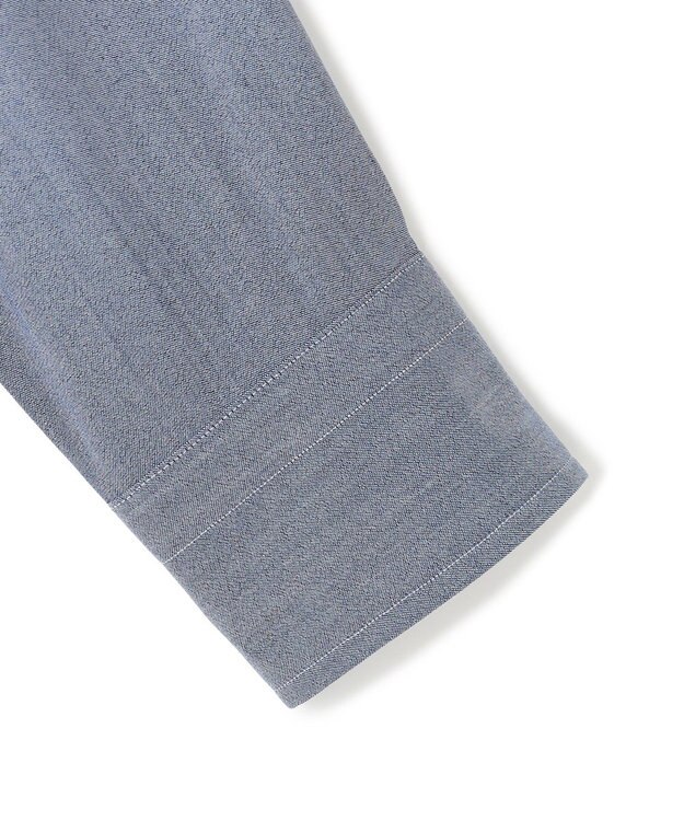 J.PRESS MEN 【接触冷感 / 吸水速乾 / UVカット】【SOFTCOOL ACTIVE】 オックスフォード ドレスシャツ / B.D. ダルブルー系