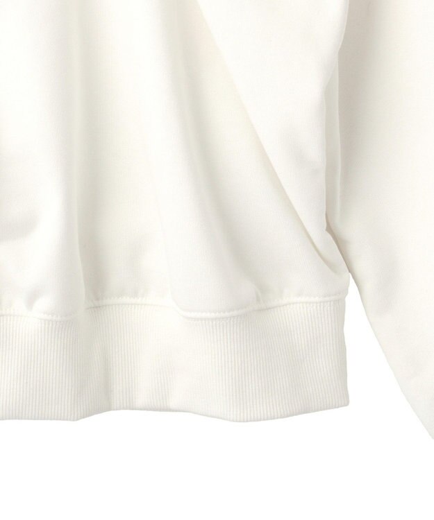 CRAFT STANDARD BOUTIQUE ミニ裏毛ツイストプルオーバー Off White