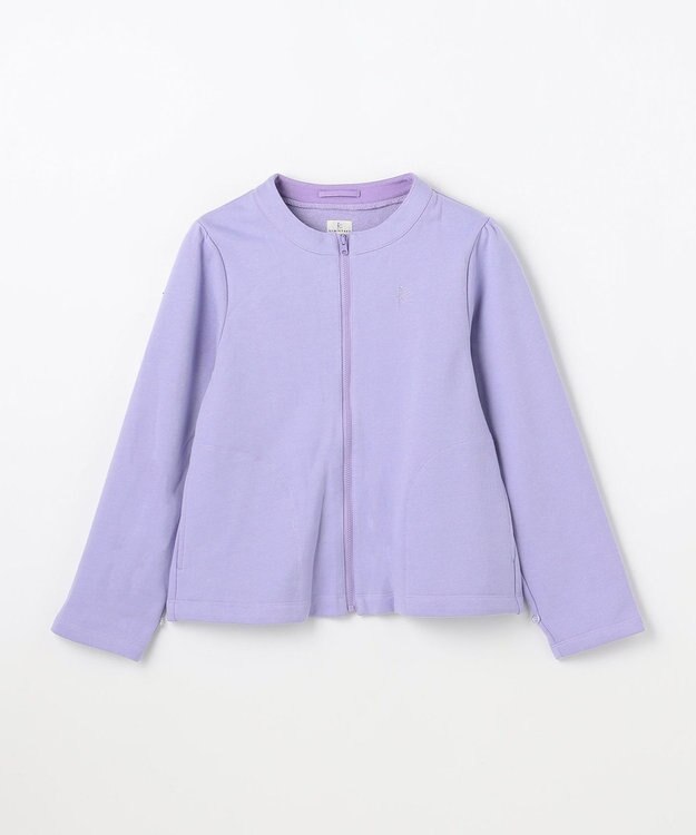 組曲 KIDS 【150-170㎝】3Way アウター ネイビー×ラベンダー