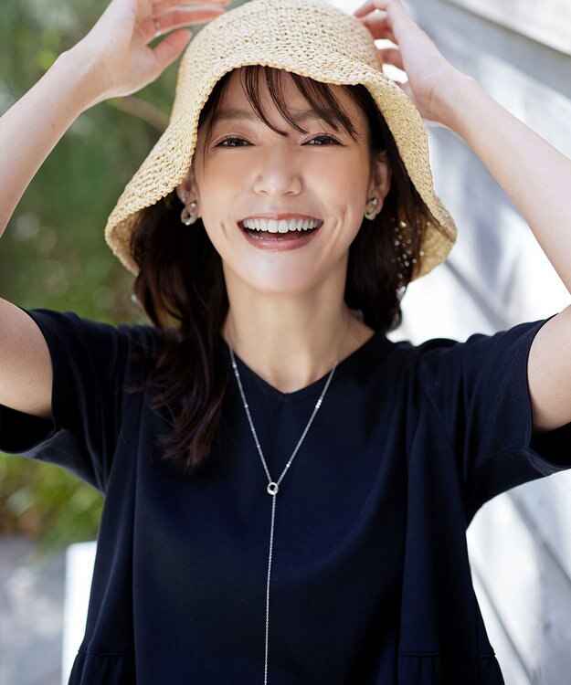 Tiaclasse ペーパーバケットハット アイボリー