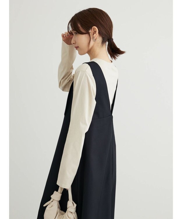 Green Parks ・ＥＬＥＮＣＡＲＥ　ＤＵＥ　Ｖネックジャンスカ Black