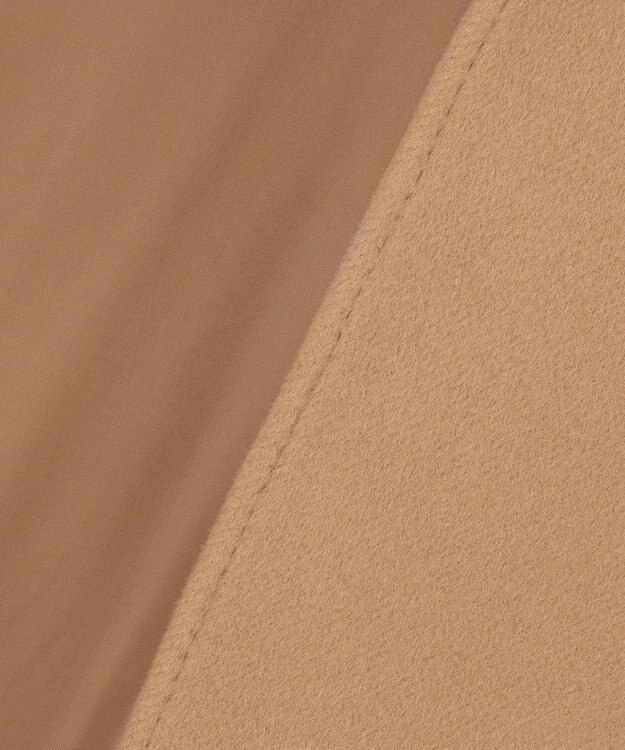 J.PRESS LADIES Pureラムウール ダブル ロングコート キャメル系