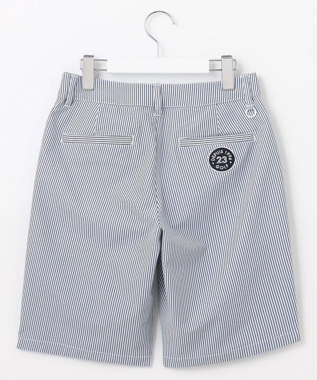 23区GOLF 【WOMEN】ストライプ柄 ショートパンツ ブルー系2