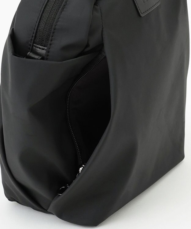 Y'SACCS 【ナイロンタフタ】トラベル2WAYミニボストン ブラック