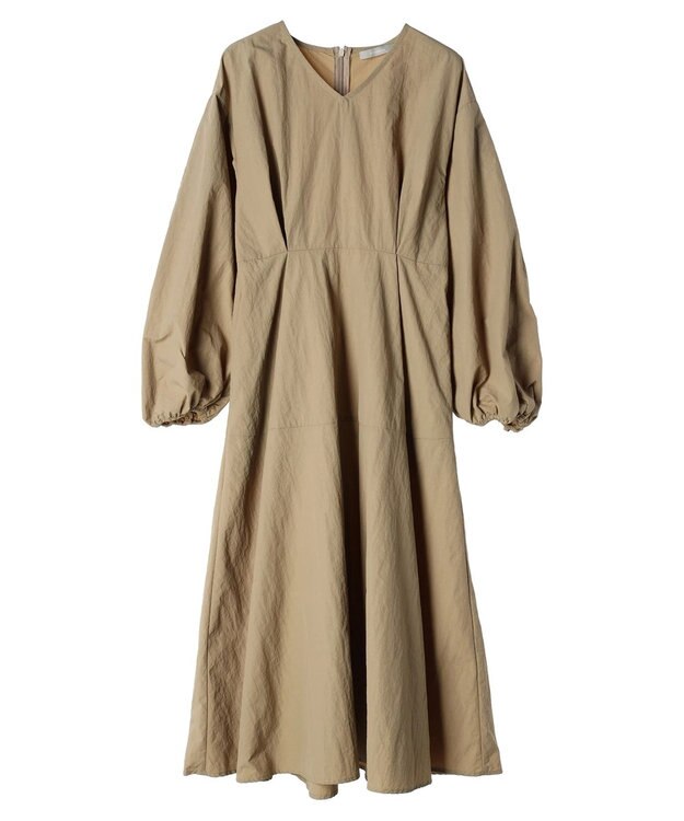 Green Parks armonia．ウエストタックワンピース Beige