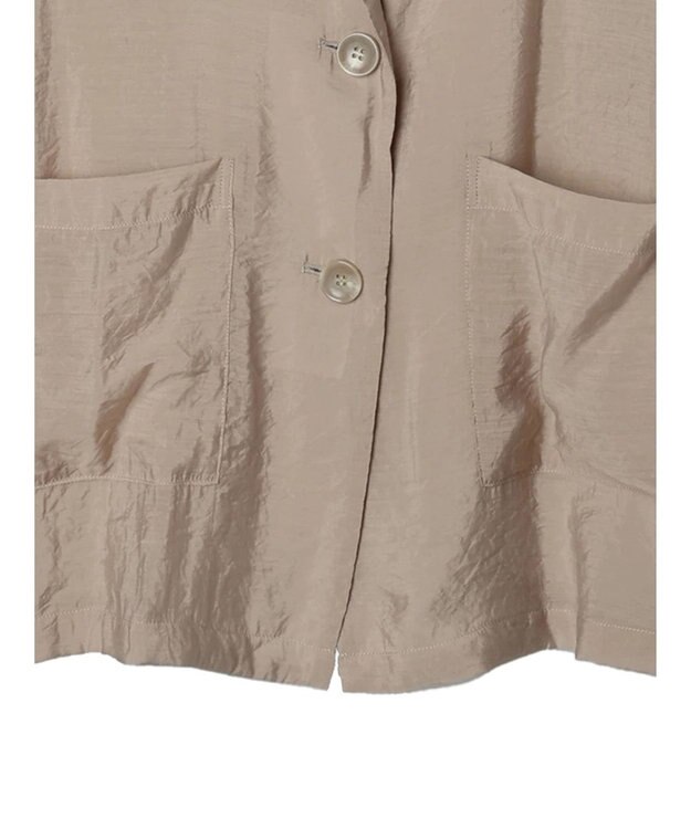 Green Parks ・ＥＬＥＮＣＡＲＥ　ＤＵＥ　シアーテーラージャケット Beige