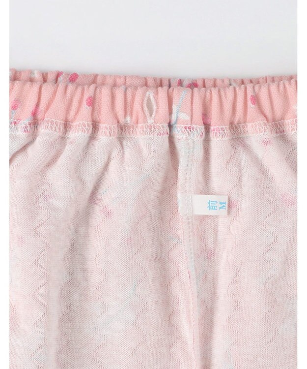 Wing パジャマ 長袖 長ズボン 綿混(本体) あったか レディース EP6015 ウイング／ワコール ピンク