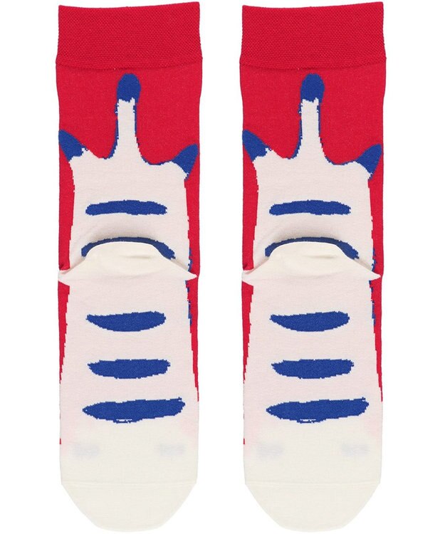 tsumori chisato SLEEP ツモリチサト ソックス 22～24cm レディース UEY500/ワコール レッド