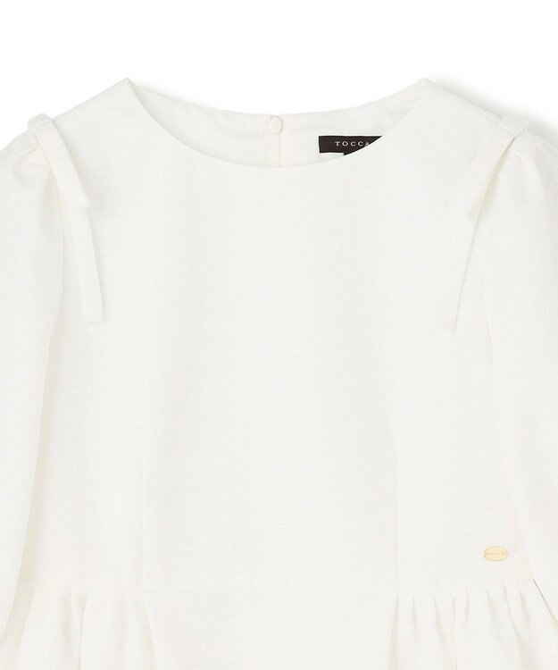 TOCCA 【洗える・消臭】BUTTERFLIES UTOPIA ブラウス オフ系