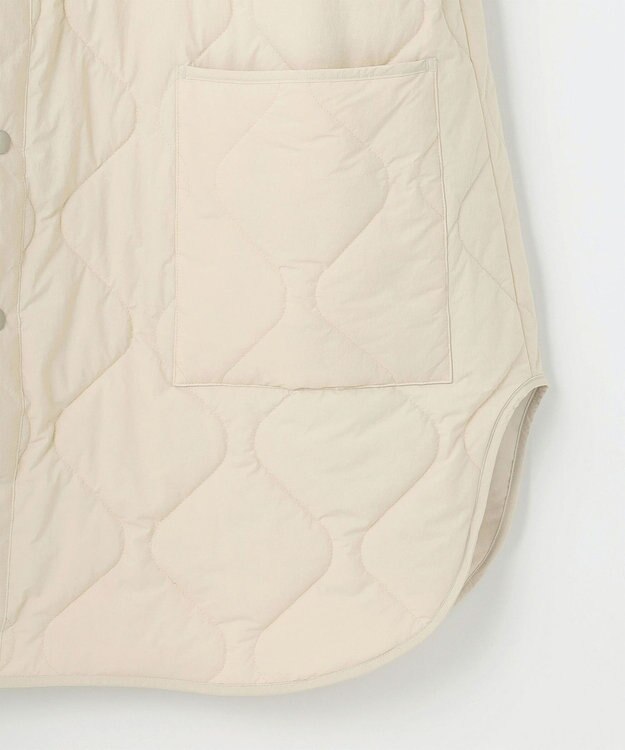 NAVE ライナーキルトアウターsize2 アイボリー系