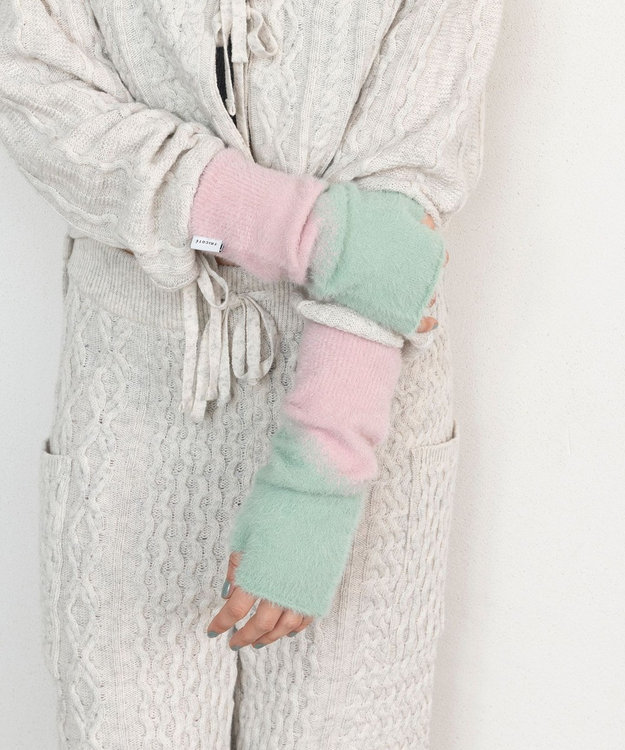 TRICOTE ケーブルニットトップス 80IVORY