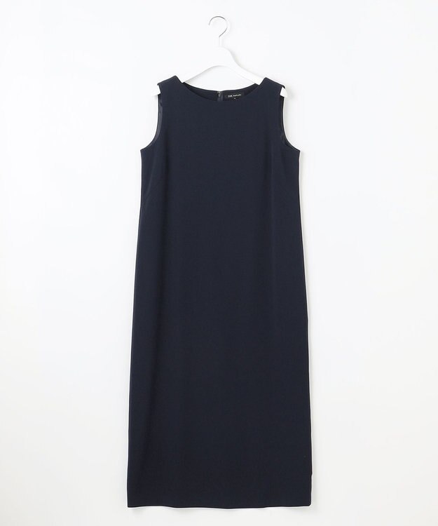 23区 【APPLAUDIR】クリスタルフラワーコンビ ドレス ネイビー系