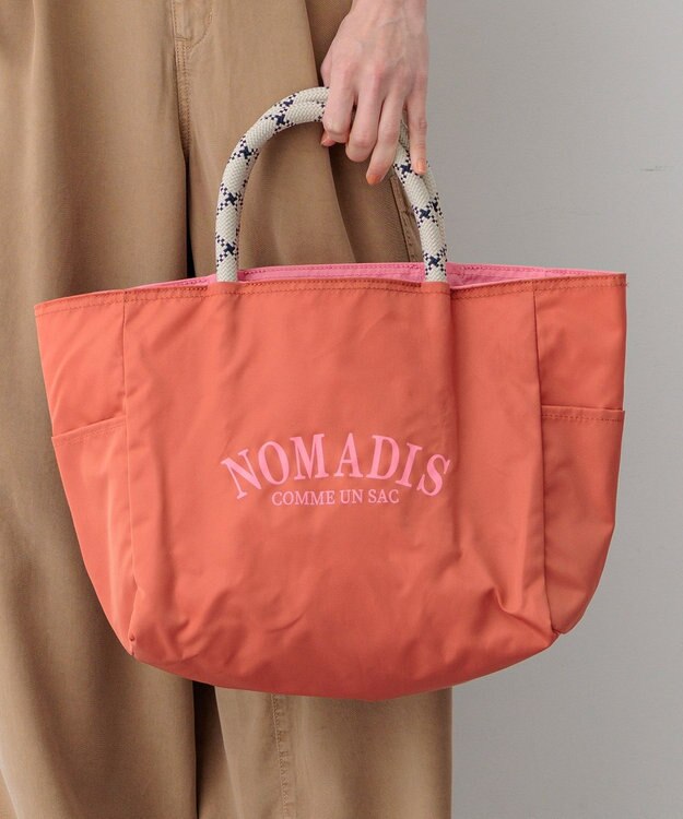 23区 NOMADIS SACリバーシブルトートバッグ(M) オレンジ系