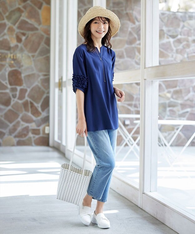 Tiaclasse ペーパーバケットハット アイボリー