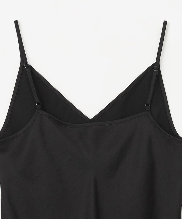 GRACE CONTINENTAL サテンキャミソール ブラック