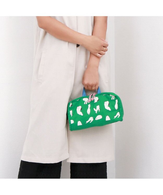 UNBILLION カシュカシュ cachecache / naabコラボキャットポーチ グリーン