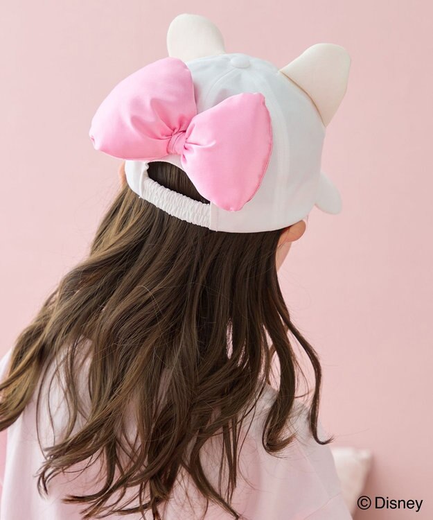 ANY KIDS 【ディズニー/マリー】リボン付きキャップ オフホワイト